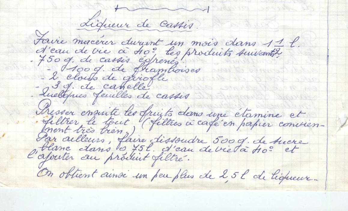 Recipe from my grand Dad